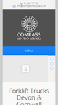 Mobile Screenshot of compasslifttrucks.co.uk